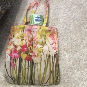 Bath & Body Works Multicolor Floral Tote